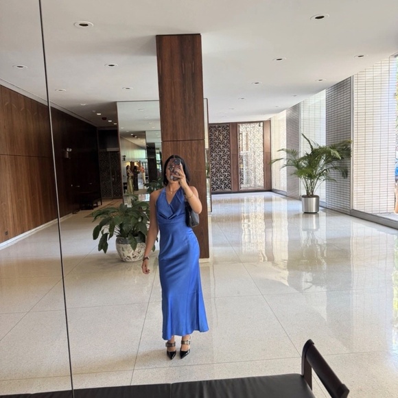 x REVOLVE Posey Maxi Dress in Royal Size XS - Picture 4 of 4